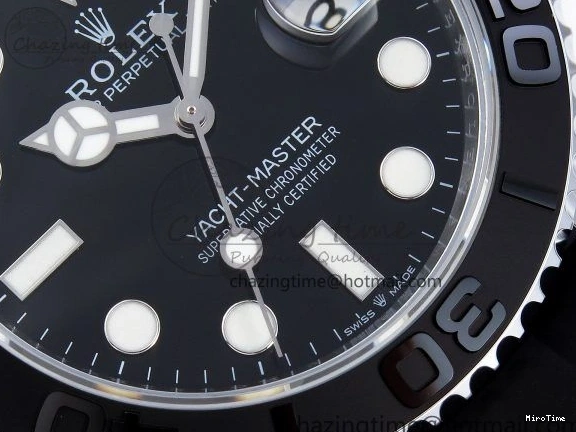 MiroTime 0308 Yacht-Master 226659 SuperF 1:1 Best Edition Black Dial on Oysterflex Strap VR Premium 1341